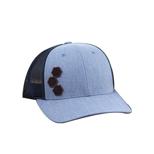 Leather Cell Trucker Hat