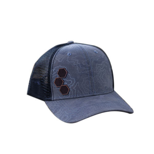 Leather Cell Trucker Hat